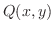 $Q(x,y)$