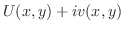 $U(x,y) + i v(x,y)$