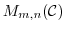 $M_{m,n}({\mathcal C})$