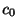 $ c_{0}$