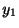 $\displaystyle y_{1}$