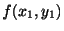 $ f(x_{1},y_{1})$