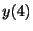 $ y(4)$