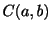 $ C(a,b)$