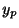 $ y_{p}$