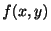 $ f(x,y)$