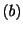 $ (b)$
