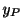 $ y_{P}$