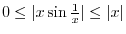 $\displaystyle{\lim_{x \rightarrow 0}\frac{2x}{\sin{x}}}$