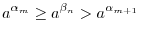 $a^{-n} = \frac{1}{a^{n}}$