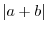 $\displaystyle{2+3x \leq 5}$