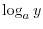 $y = 2^{x}$