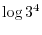 $\displaystyle x > 0\ $