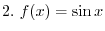 $f'(0) = 1$