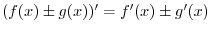 $\displaystyle \lim_{h \rightarrow 0}[\sin{x}\frac{\cos{h} - 1}{h} + \cos{x}\frac{\sin{h}}{h}]$