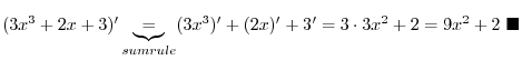 $\displaystyle{2. \ f(x) = \log{x}}$