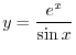 $\displaystyle e^x \sin{x} + e^x \cos{x} = e^x (\sin{x} + \cos{x}) \ensuremath{\ \blacksquare}$