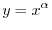 $\frac{dy}{dx} = \frac{1}{x}$