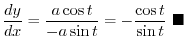 $y = \tan^{-1}{x} \Leftrightarrow x = \tan{y}$