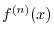$\displaystyle{\frac{dy}{dx}}$