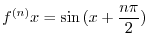 $y^{\prime} = f^{\prime}(x)$