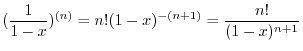 $\displaystyle (f(x)g(x))^{\prime} = f^{\prime}(x)g(x) + f(x)g^{\prime}(x) $