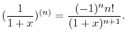 $\displaystyle \sum_{i=0}^{k}\binom{k}{i}f^{(k+1-i)}(x)g^{(i)}(x) + \sum_{i=1}^{k+1}\binom{k}{i-1}f^{(k+1-i)}(x)g^{(i)}(x)$