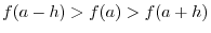 $\displaystyle{f(b) - f(a)}$