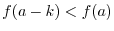 $\displaystyle \ x < \xi \ \frac{f(x) - f(\xi)}{x - \xi} \geq 0. $
