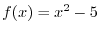 $[-5, \infty)$
