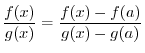 $\displaystyle{f(x) = e^{x} - (1+x+ \frac{x^{2}}{2})}$