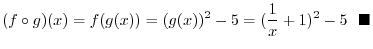$\displaystyle \frac{1 + x^2 - 5}{x^2 - 5} = \frac{x^2 -4}{x^2 - 5}\ensuremath{\ \blacksquare}$