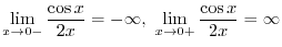 $\displaystyle \frac{f(b) - f(a)}{g(b) - g(a)} = \frac{f^{\prime}(\xi)}{g^{\prime}(\xi)} $