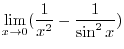 $\displaystyle \lim_{x \rightarrow a+0}\frac{f(x)}{g(x)} = \lim_{\xi \rightarrow a+0}\frac{f^{\prime}(\xi)}{g^{\prime}(\xi)} = l
\ensuremath{\ \blacksquare}
$