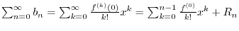 $\displaystyle K = f^{(n)}(\xi)
\ensuremath{\ \blacksquare}
$