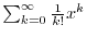 $f^{(n)}(0) = 1$