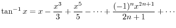 $f(x) = \frac{1}{1-x}$