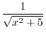 $F(x) + c$