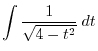 $\displaystyle{5. \ \int \cos{x} dx = \sin{x} + c }$