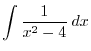 $\displaystyle{8. \ \int \frac{1}{\sin^{2}{x}} = -\cot{x} +c}$