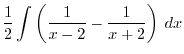 $\displaystyle{10. \ \int \frac{dx}{x^{2}+a^{2}} = \frac{1}{a}\tan^{-1}{\frac{x}{a}} + c}$
