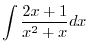 $\displaystyle{\frac{1}{3 + x^2}}$