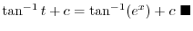 $\displaystyle \int \frac{x^2 + 1 - 2}{x^2 + 1}dx = \int (1 - \frac{2}{x^2 + 1})dx$