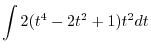 $\displaystyle x + \log(x^2 + 1) - 2\tan^{-1}{x} + c\ensuremath{\ \blacksquare}$