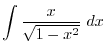$\displaystyle{\int \frac{x^{3} + 1}{\sqrt{x}} dx}$