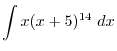 $\displaystyle{\int{\frac{x}{x^{2}+1}}\ dx}$