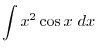 $\displaystyle{\int{e^{2x}}\ dx}$