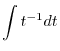 $\displaystyle \frac{1}{2}x^2 \log{x} - \int \frac{x}{2}\: dx$