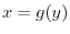 $\displaystyle y = f(x) = \frac{3x + 1}{x - 2}, \ 2 < x < \infty $