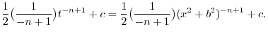 $\displaystyle I = \frac{1}{2}e^{x}(\sin{x} - \cos{x})\ensuremath{\ \blacksquare}$